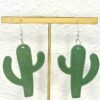Boucle d'oreille cactus vert – Image 2