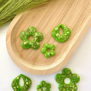 Pampilles Vert Clair Pailleté