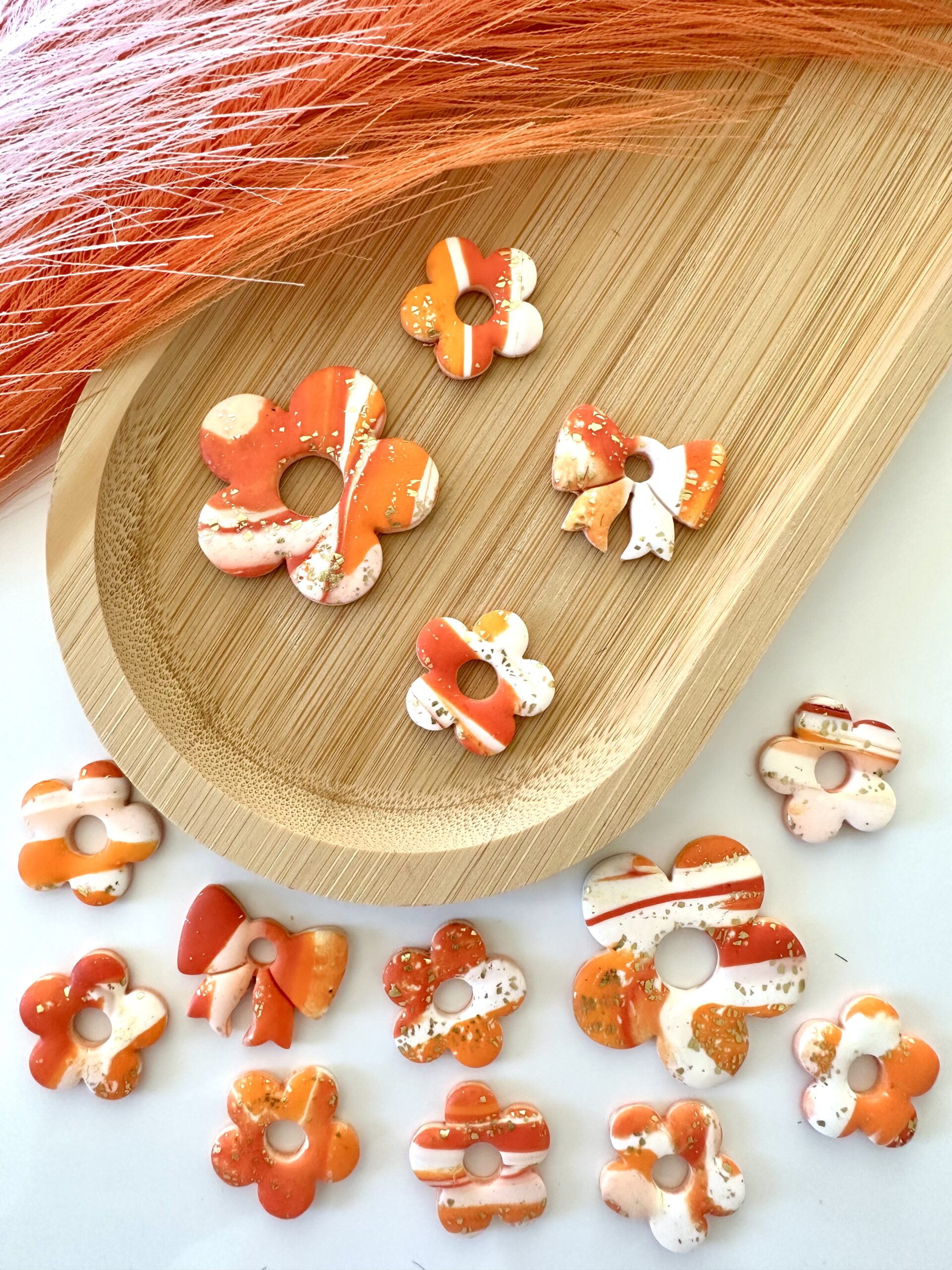 Pampilles Marbré Orangé