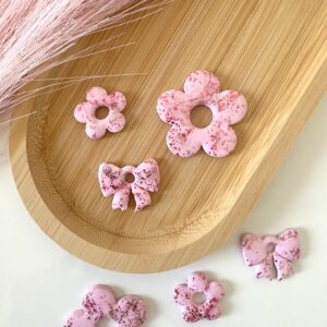 Pampilles Rose feuilles roses